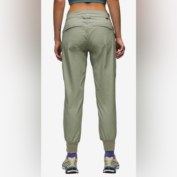 NWT Prana Halle Joggers II Sz 4 Juniper Green - Picture 2 of 10